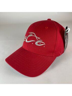 Orange County Choppers Red Stretch Fitted Hat Mens S/M New